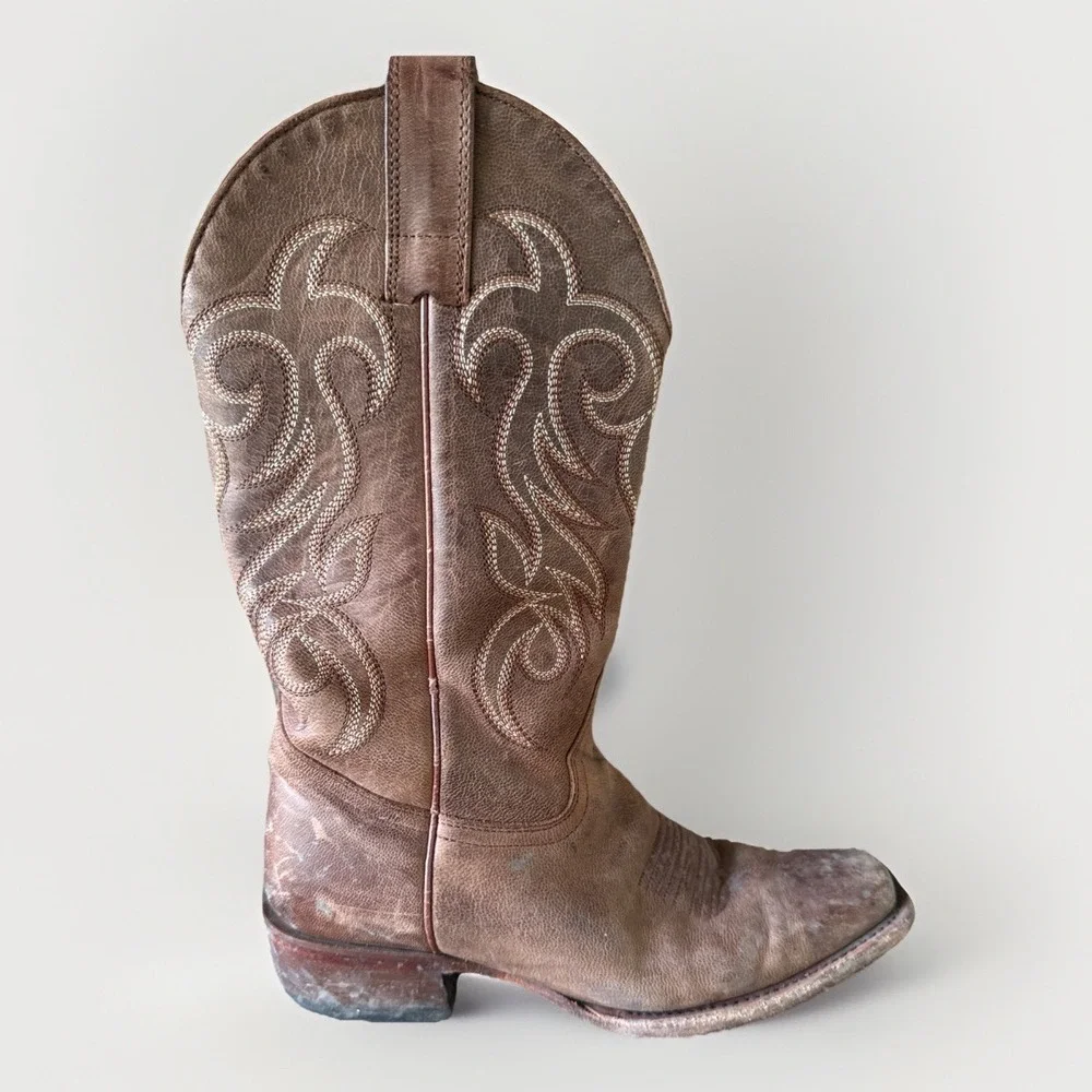 Shyanne Darby Western Boot Brown Women's Size 7 M